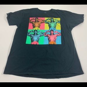 Mike Tyson Warhol Graphic Tee Size XL